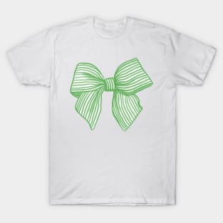 Coquette Kelly Green Bow T-Shirt